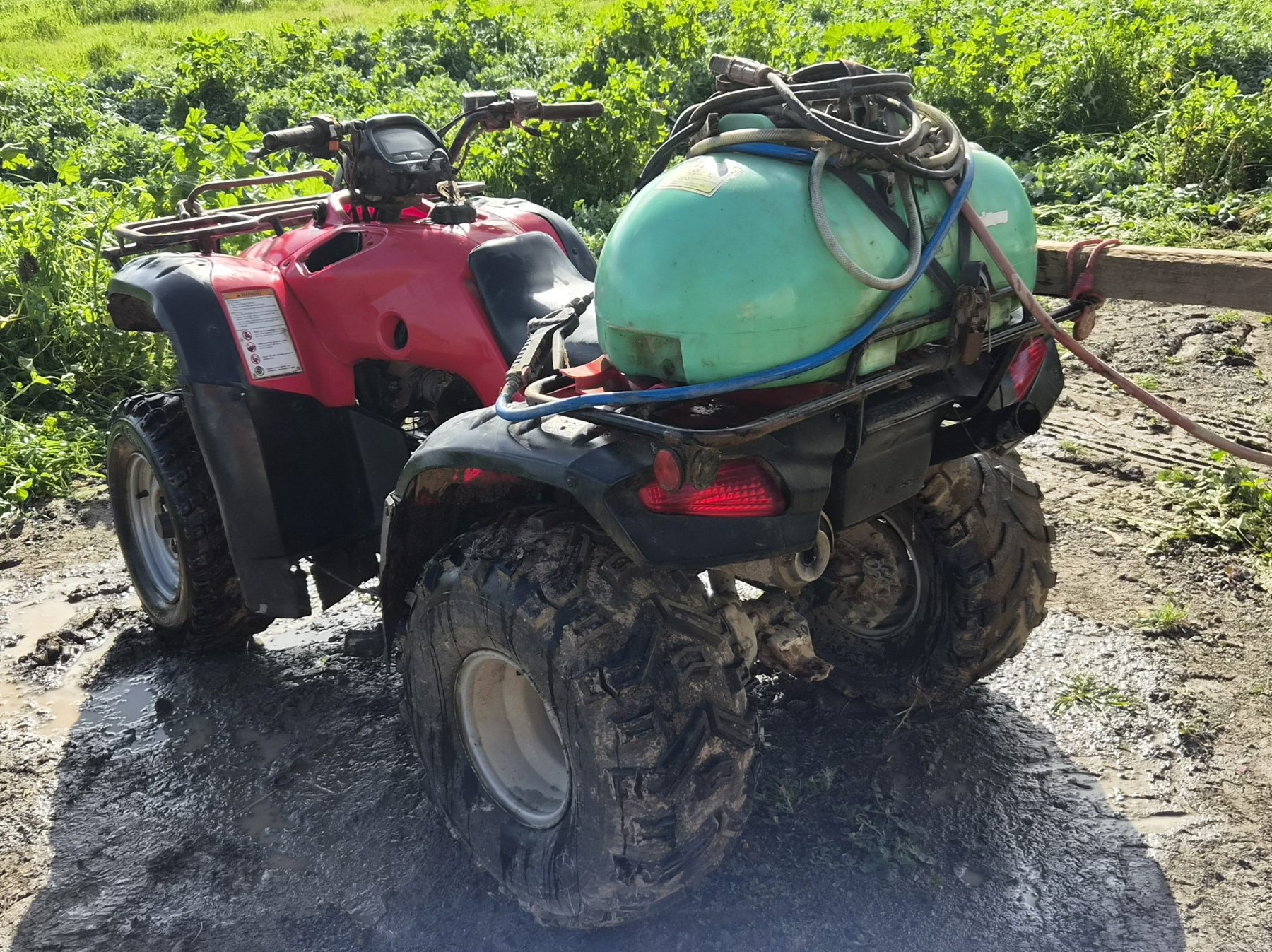 (13033) Honda TRX-350 2WD Quad Bike - photo 8