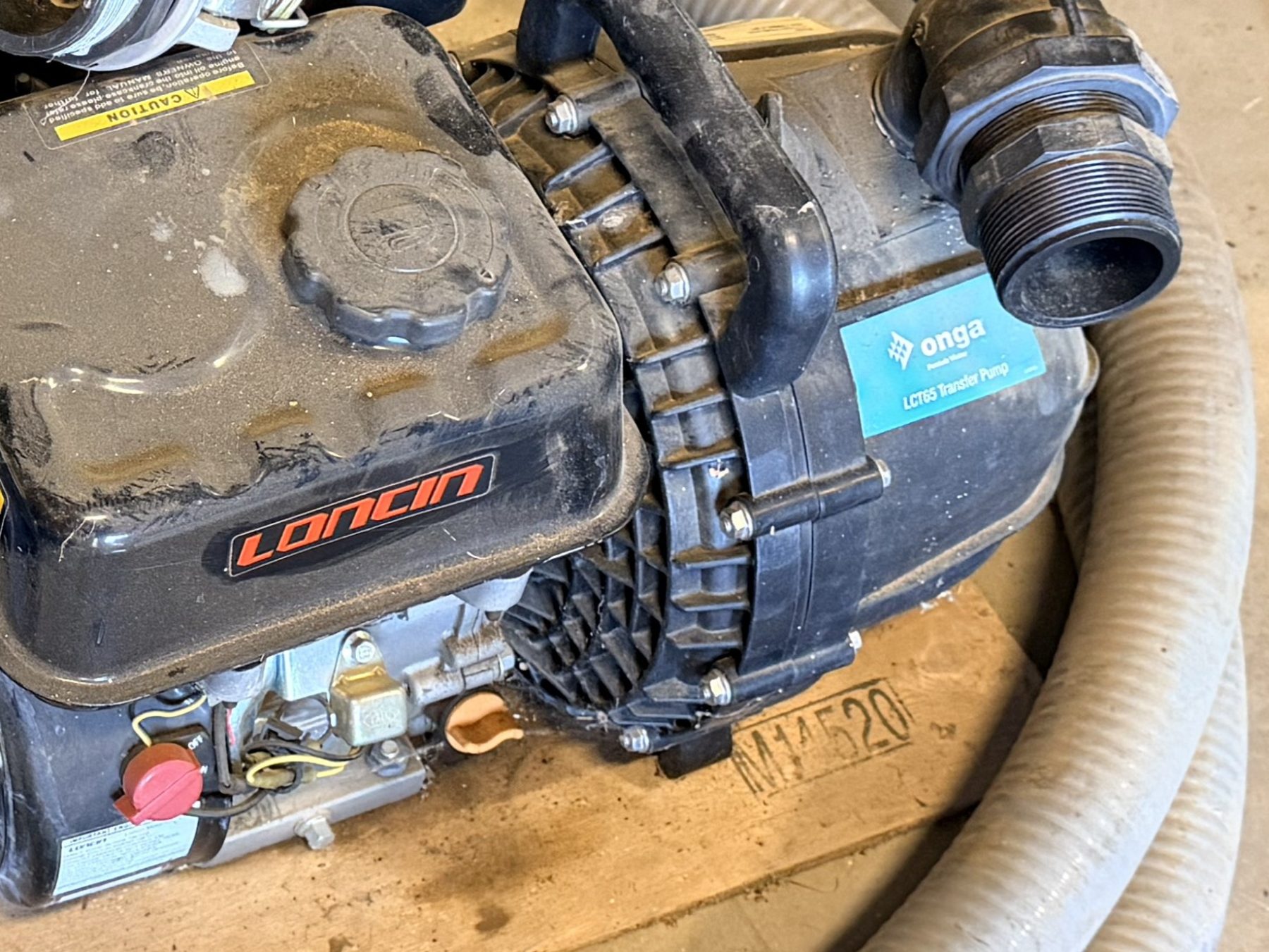 (12917) 2" Onga pump and petrol motor - photo 4