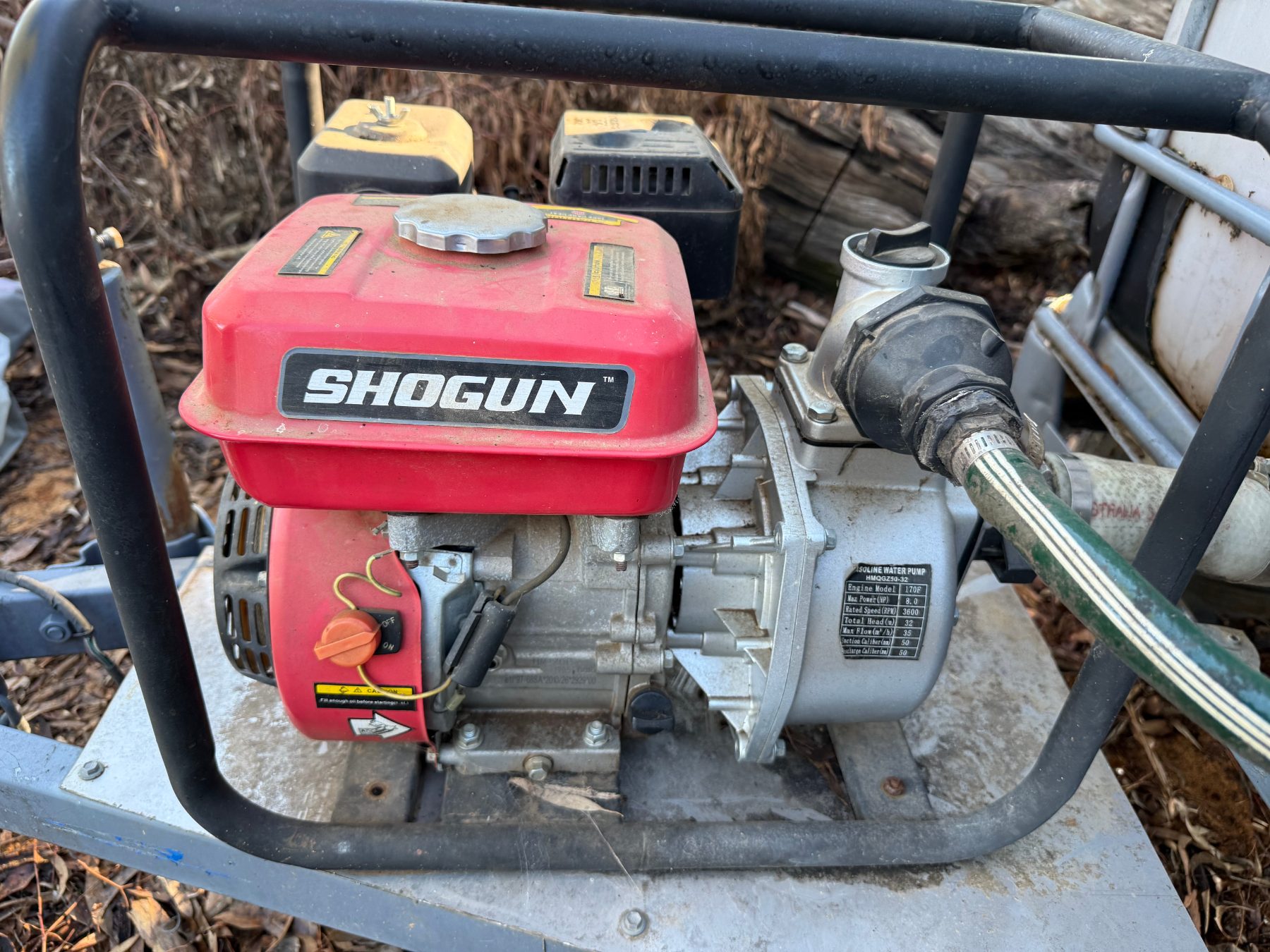 (12817) 1000L Fire fighter unit with 8hp Shogun motor - photo 3