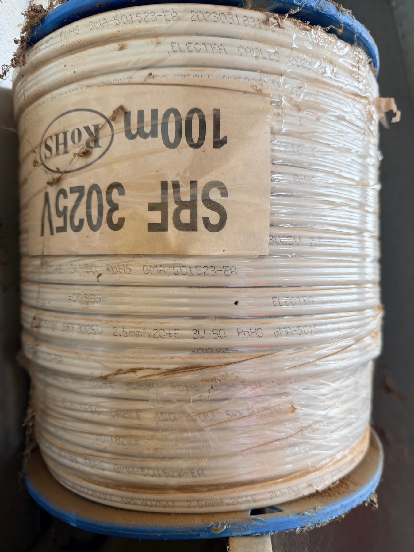 (13191) 100m coil of electrical cable