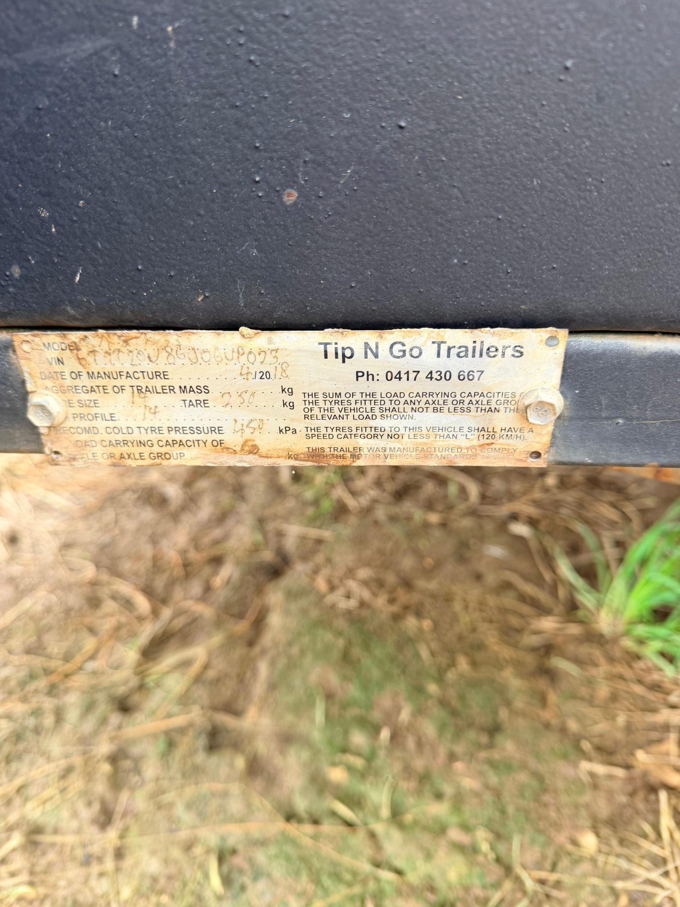 (13044) 7 x 5 Tip n Go Trailer - photo 6