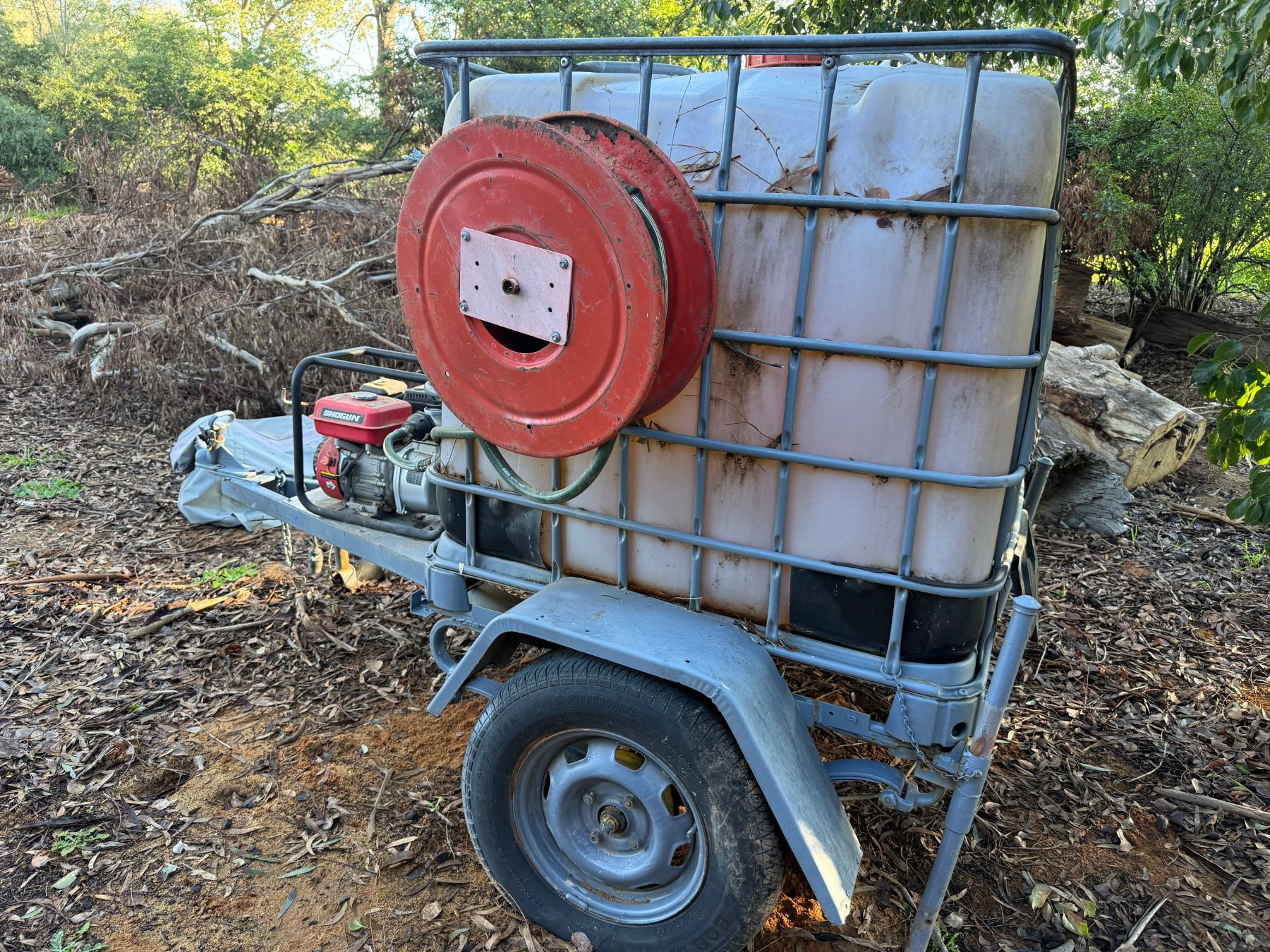 (12817) 1000L Fire fighter unit with 8hp Shogun motor