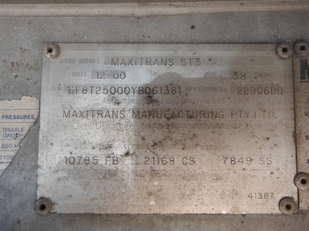 (12963) 2000 Maxi-Trans ST3 Tri-Axle Drop Deck - photo 8