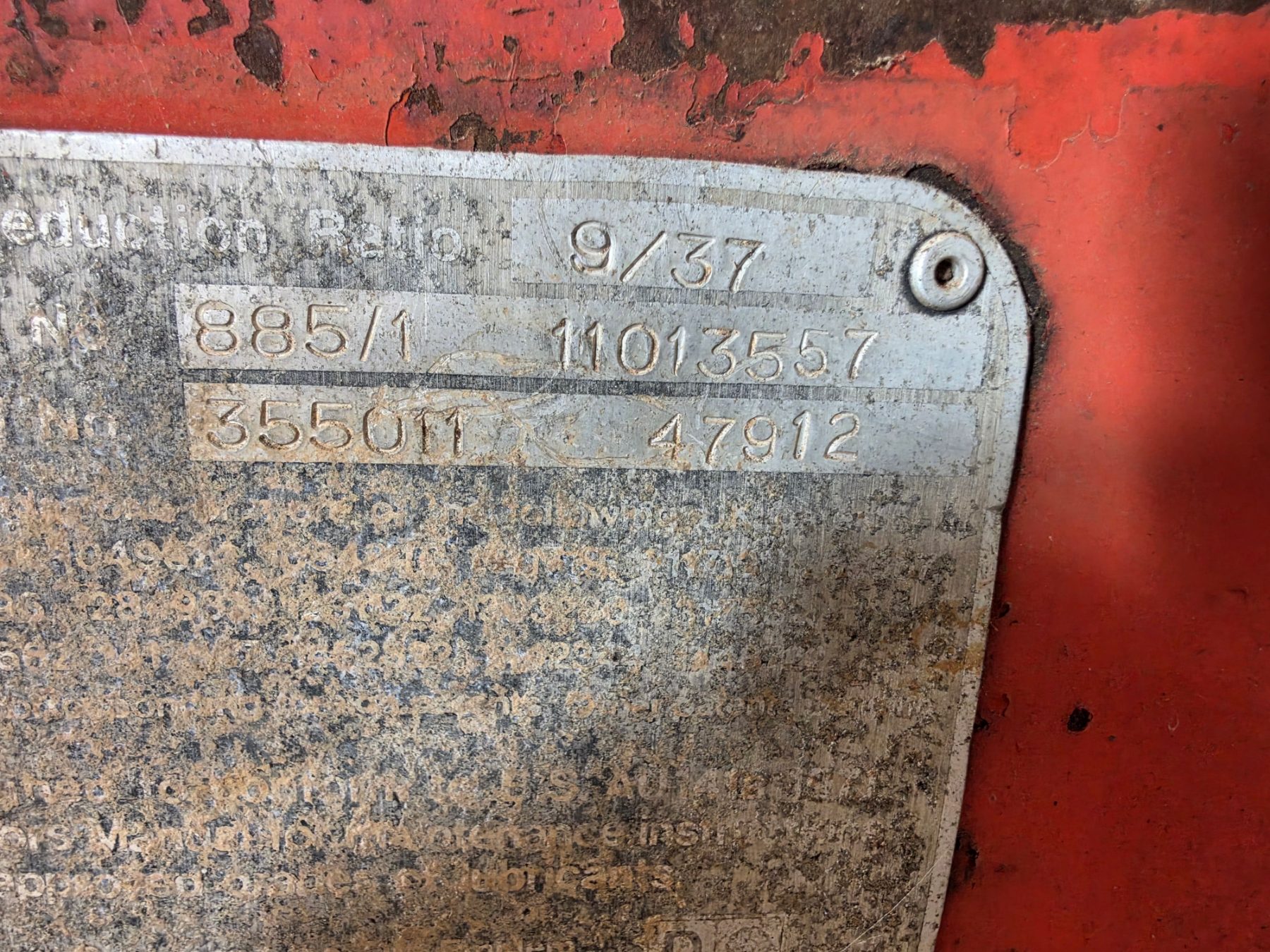 (13036) Case David Brown 885 Tractor - photo 10