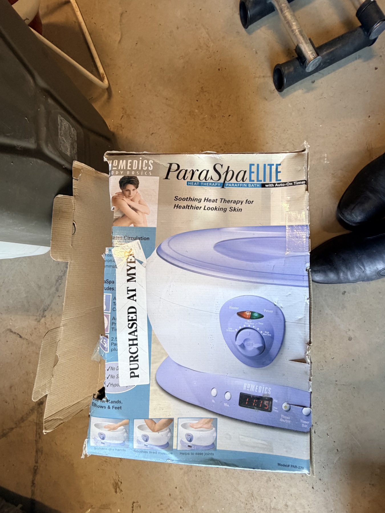 (12906) Homedics ParaSpa elite paraffin bath - photo 2