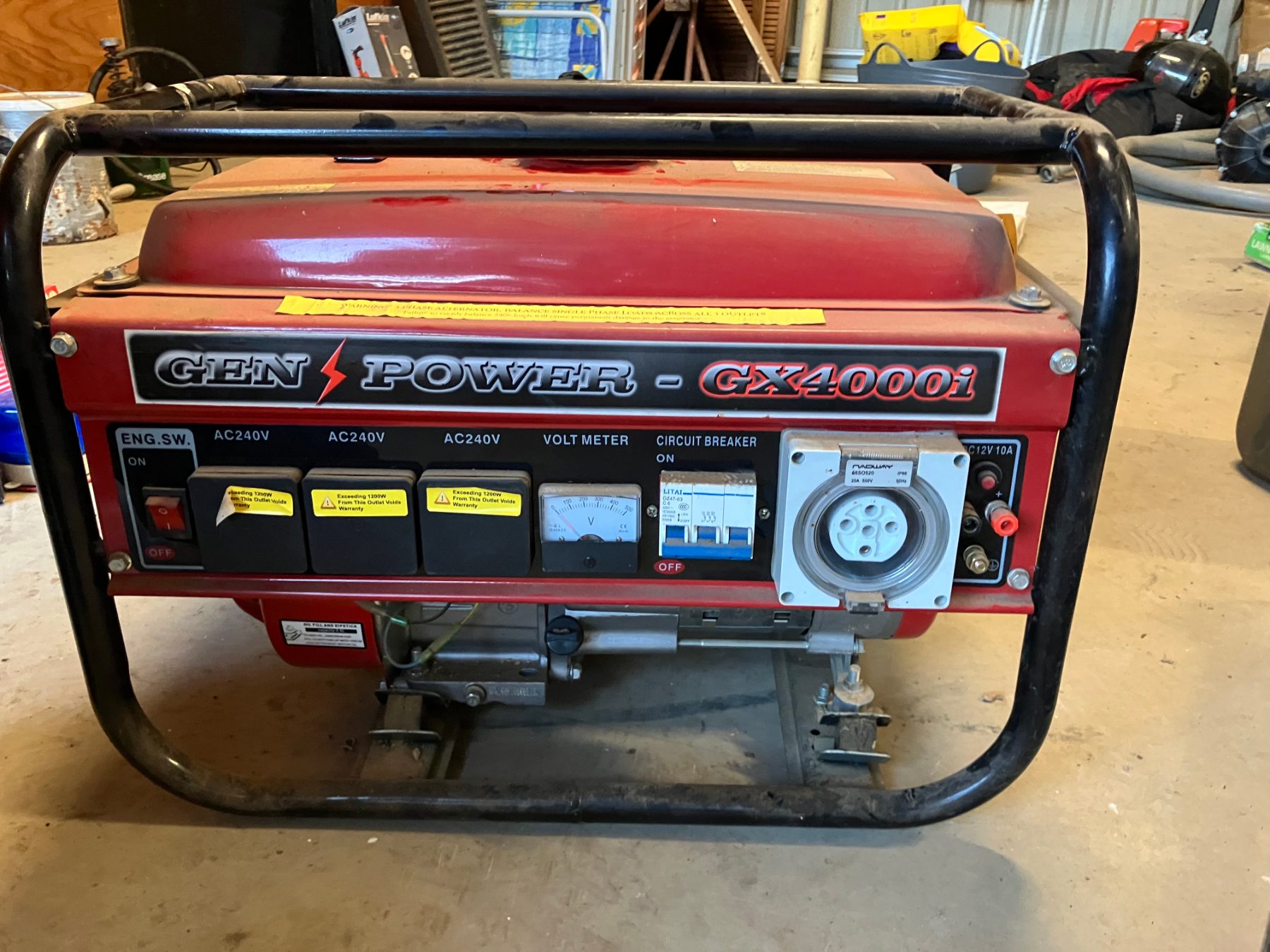 (12824) Gen Power Generator GX4000i