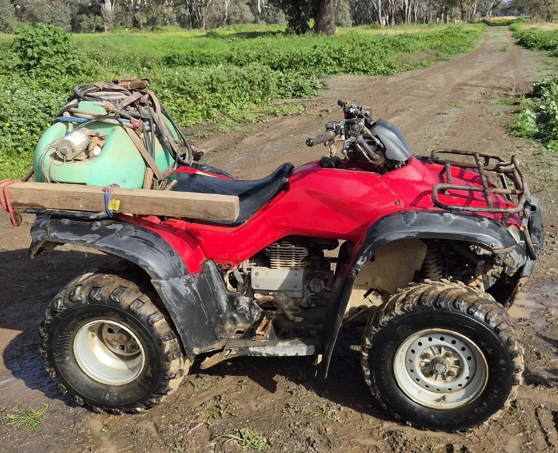 (13033) Honda TRX-350 2WD Quad Bike - photo 5