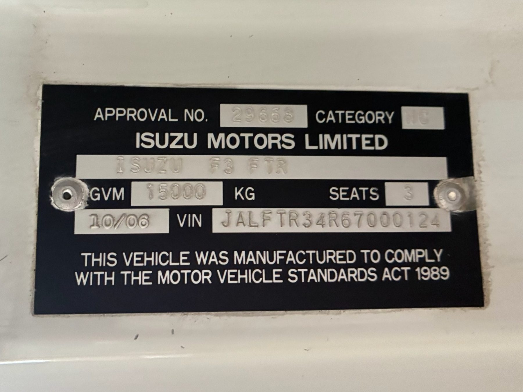 (9285) 2006 Isuzu FTR-900 Long - photo 16