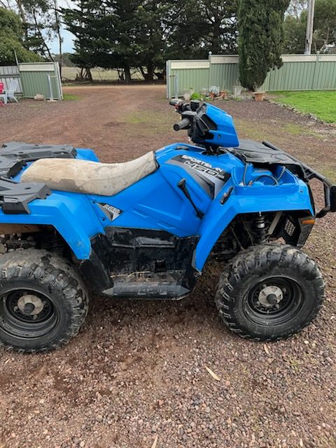 (12958) 2020 Polaris 450HD Quad Bike
