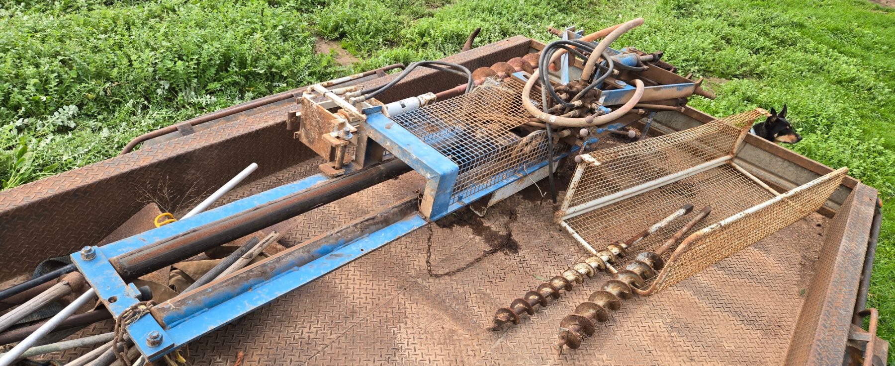 (12960) 3pl Lyco/Stevylon Hyd. Post Rammer - photo 2