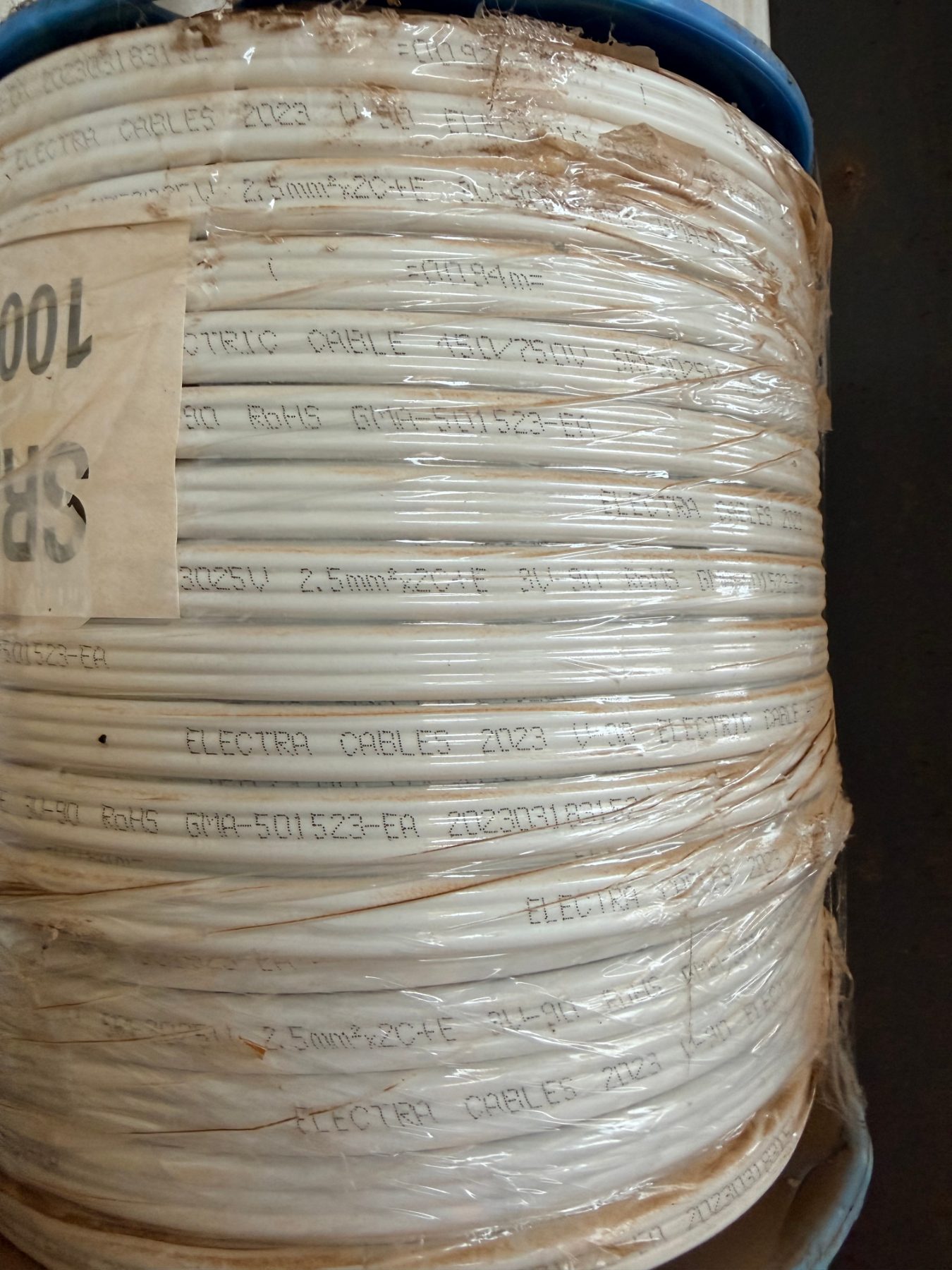 (13191) 100m coil of electrical cable - photo 3