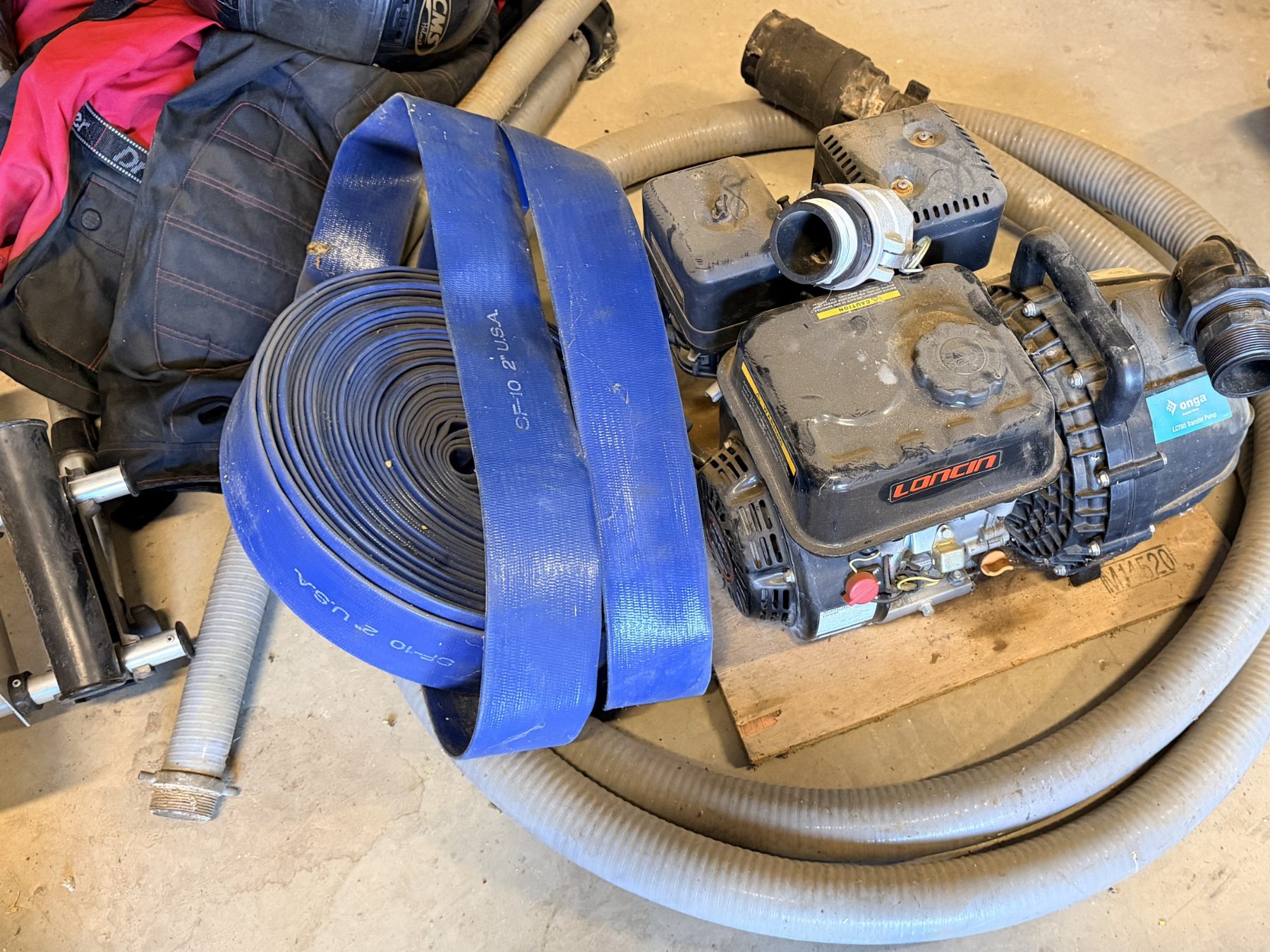 (12917) 2" Onga pump and petrol motor - photo 5